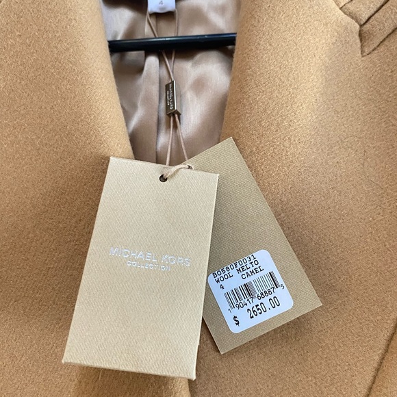 Michael Kors collection runway coat.  Never worn with tags - Picture 3 of 3
